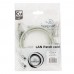 Патч-корд Cablexpert PP10-1M, серый Cable Patch cord UTP 5e-Cat 1 m
