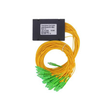 Сплиттер оптоволоконный в корпусе, А-Оптик, PLC-164 разъемы SC/APC, SM
