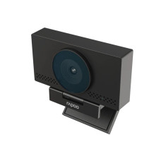 Веб-Камера, Rapoo, C500AF, USB 2.0, 1080*720/1440*2160, 4K, Автофокус, USB 2.0, Микрофон, Крепление: зажим, Камера с защитной крышкой, Чёрный