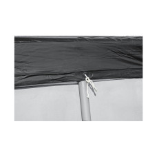 Тент для каркасных бассейнов размером 404-412 х 201 см, BESTWAY, 58232, Винил PVC, Чёрный, Цветная коробка