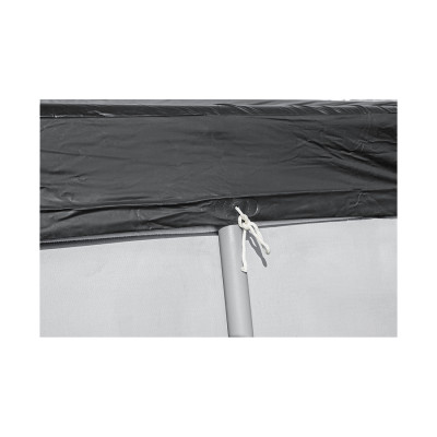Тент для каркасных бассейнов размером 404-412 х 201 см, BESTWAY, 58232, Винил PVC, Чёрный, Цветная коробка
