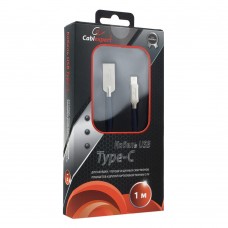 Кабель USB, Cablexpert CC-P-USBC02Bl-1M, 1.0м 