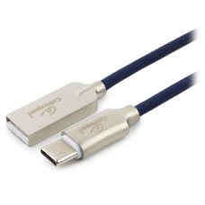 Кабель USB, Cablexpert CC-P-USBC02Bl-1M, 1.0м 