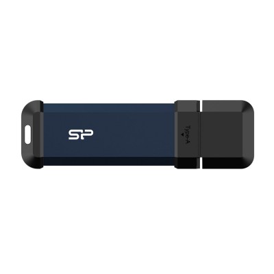 Внешний твердотельный накопитель Silicon Power MS70, 1TB, Черный SSD USB 1 TB MS60, SP00UF3S60V1B, USB 3.2, black