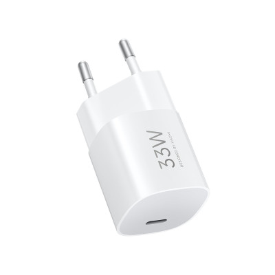 Адаптер питания, Xiaomi, 33W Nano Power Adapter (USB-C) EU, BHR087LEU/MDY-19-ED, 100-240В, 50/60Гц, 0,8А, Технология GaN, поддержка QC, PD и PPS, 11 V 3.0 A (33 W), Белый