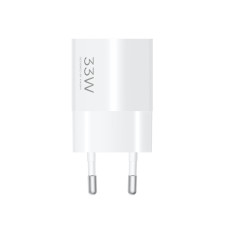 Адаптер питания, Xiaomi, 33W Nano Power Adapter (USB-C) EU, BHR087LEU/MDY-19-ED, 100-240В, 50/60Гц, 0,8А, Технология GaN, поддержка QC, PD и PPS, 11 V 3.0 A (33 W), Белый