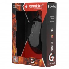 Мышь Gembird MG-770, Optical, 3200 dpi, USB, Черный 