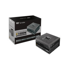 Блок питания, Thermaltake, Toughpower GF3 1000W, PS-TPD-1000FNFAGE-4, 1000W, ATX 3.0, Gold, APFC, 20+4pin, 4+4pin, 8pin, 12*Sata, 4*Molex, 4*PCI-E 6+2pin, PCI-E 12+4pin, FDD, Modular, Вентилятор 13.5см, 150х86х160мм, Чёрный