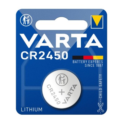 Батарейка Varta CR2450 lithium, 3V/560mAh, 1pc pack