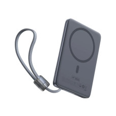 Портативный внешний аккумулятор Baseus PicoGo AM41 Slim Magnetic Power Bank 10000mAh 27W Space Grey