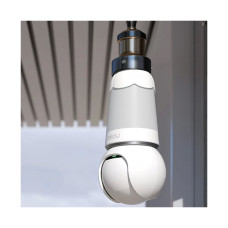 Wi-Fi видеокамера, Imou, Bulb Cam 5MP, Лампа-камера, Цоколь Е27, CMOS-матрица 1/2.8", Механический ИК-фильтр, ИК-подсветка - до 30 м, Функция день/ночь, Объектив: 2,8 мм, Скор. записи: до 25/30 к/c, DC 12V 1A