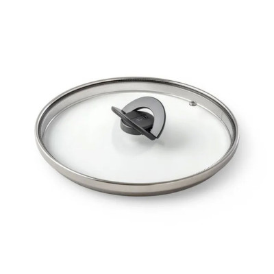Крышка, Tefal, Butterfly 4199724, 24см, Жаропрочное стекло, 24 см, Нержавеющая сталь