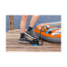 Насос ножной Air Step Air Pump 13 см, BESTWAY, 62147, Пластик, Шланг, 3 насадки, 0.3 литра за цикл, Жёлто-чёрный, Пакет