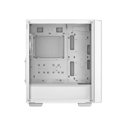 Компьютерный корпус, Deepcool, CC560 MESH V2 WH R-CC560-WHAMA4-G-2, ATX/Micro ATX/Mini-ITX, USB 3.0*2, HD-Audio, 4*120mm ARGB, Высота процессорного кулера до 165мм, Длина VGA до 370мм, 2*3.5"/2+1*2.5", Слот 7, Сталь 0,6, 432x215x483мм, Без Б/П, 