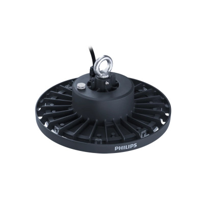 Светильник для высоких пролётов, Philips, BY239P LED195/CW PSU GM G2, Мощность 150Вт, Световой поток 19500Лм, Цветовая температура 6500К холодный, Индекс цветопередачи 80CRI