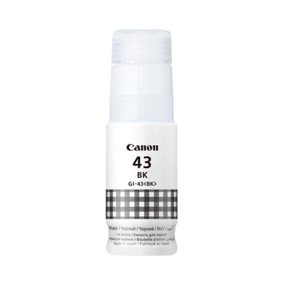 Чернила, Canon, GI-43 Black, 4698C001AA, для PIXMA G540/G640, 60 мл, 3 700 изобр. (4x6")