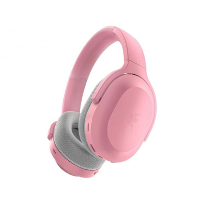 Гарнитура, Razer, Barracuda, RZ04-03790300-R3M1, Беспроводные, Микрофон встроенный, Динамики 50 мм, 20 Гц - 20 кГц, 32 Ом (1 кГц), USB Type-C или Bluetooth 5.2, Розовый