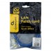 Патч-корд Cablexpert PP10-2M/B, синий Cable Patch cord UTP 5e-Cat 2 m