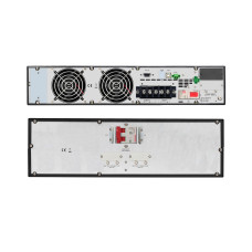 Источник бесперебойного питания, APC, Easy UPS SRV10KRILRK, Комплект: SRVPM10KRIL-1шт, SRVRK1-1шт, SRV240RLBP9A-1шт, SRVRK2-1шт, Онлайн, Мощность 10000ВА/10000Вт, Стоечный 5U, 230В, Вых: клеммная колодка, Intelligent Card Slot, LCD, Extended Runtime, W/ R