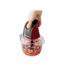 Блендер-измельчитель, Russell Hobbs, 27130-56, Мощность 200Вт, Полезный объём 1 л, Колка льда, Красный