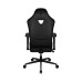 Игровое компьютерное кресло, ThunderX3, EAZE-Racer Black-V2, (Ш)70*(Г)50*(В)129(139) см, Чёрный
