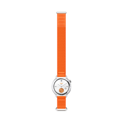 Комплект из ремешка и безеля для часов Xiaomi Watch S4 Bezel and Strap Kit-Festive Orange