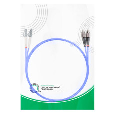 Патч корд оптоволоконный,, FC/UPC-LC/UPC MM OM4 50/125 Duplex 3.0мм 1 м, LSZH