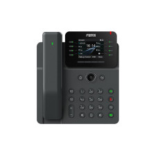IP-телефон, Fanvil, V62 Pro, 12 линии SIP, 2xGE PoE, bluetooth, цветной экран 320x240, конференц-связь на 6 участников, до 21 DSS клавиши, блок питания в комплекте