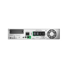 Источник бесперебойного питания, APC, Smart-UPS SMT1500RMI2UC, Линейно-интерактивный, Мощность 1500ВА/1000Вт, Стоечный 2U, 230В, Вых: 4 x IEC C13, APCRBC159, SmartConnect Port+SmartSlot, AVR, LCD, Чёрный