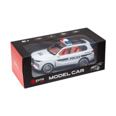Радиоуправляемая машина, X-Game, 80700PW, 1:16, Model Car, Пластик, Длина 28 см, Включающиеся фары, Оригинальный дизайн, 27MHz, Белая