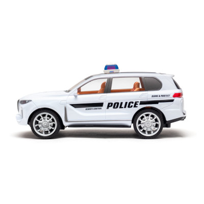 Радиоуправляемая машина, X-Game, 80700PW, 1:16, Model Car, Пластик, Длина 28 см, Включающиеся фары, Оригинальный дизайн, 27MHz, Белая