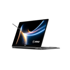 Ноутбук, MSI, Prestige 16 Flip AI+ C3MTG-210KZ, MS-2622, 9S7-262233-210, 16", 2.8K 2880x1800, OLED, 120Hz, Intel Core Ultra 9 386H, 32GB LPDDR5x, 2TB SSD Gen5, Intel Graphics, Win 11 , Серый