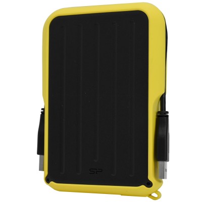 Внешний жесткий диск Silicon Power A66, SP040TBPHD66LS3Y, 4 TB, yellow HDD USB USB 3.2