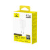 Адаптер питания, Baseus, FN22 1C 45W EU Moon White (E0123301), 45W, Белый