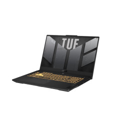 Ноутбук, ASUS, TUF Gaming F17 FX707VJB-HX098, 90NR0MY5-M003N0, 17,3", FHD 1920x1080, IPS, 144Hz, Core 5 210H, 16GB DDR5, 512GB SSD M.2, NVIDIA GeForce RTX 3050, 6GB GDDR6,DOS, Серый