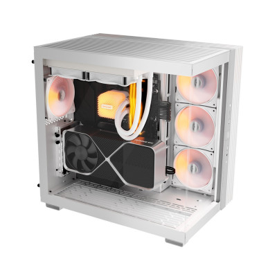 Компьютерный корпус, Bequiet!, LIGHT BASE 600 DX White, BGW66, Без Б/П, ATX PS/2, E-ATX/ ATX/ M-ATX/ Mini-ITX, 2xUSB 3.0, USB 3.1 Gen 2 Type C, Mic+Audio, Midi Tower, Чёрный