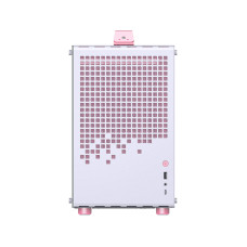 Компьютерный корпус, Jonsbo, Z20, Z20 WH-Pink, Mini-Tower, Mini-ITX/Micro-ATX, USB 3.2 Type-A*1/USB 3.2 Type-C*1/Audio+Mic*1, Высота процессорного куллера 164мм, Длина VGA до 363мм, 3*2,5"/1*3,5", Сталь, Закаленное стекло, 370*186*295мм, Без Б/П