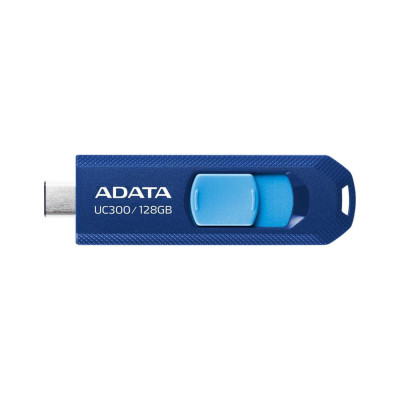 USB-накопитель, ADATA, ACHO-UC300-128G-RNB/BU, 128GB, USB 3.2