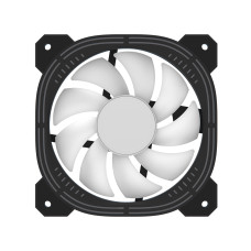 Кулер для компьютерного корпуса, Formula V, Nulight 12BK ARPW, 120мм ARGB, 450-1500±10% об/м, 45,03 CFM, 25.34 dB(A), ARBG 3pin +PWM 4pin, 120х120х25мм, Черный