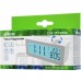 Часы с термометром Ritmix CAT-111, Белый Alarm Clock thermometer, 3AAA, white