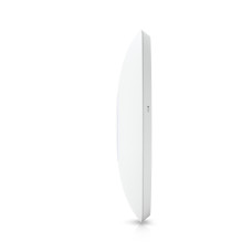 Беспроводная точка доступа, Ubiquiti, U6-Pro, 802.11a/b/g/n/ac/ax, AX5400, 1 порт 10/100/1000 RJ45, 350 клиентов, PoE 802.3af, без адаптера питания