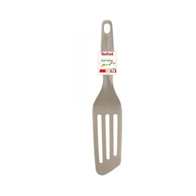 Длинная лопатка, Tefal, Enjoy K0060512, Макс темп 220°, Пластик, Бежевый