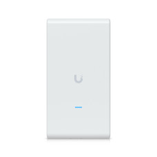 Беспроводная точка доступа, Ubiquiti, U6-Mesh-Pro, 802.11a/b/g/n/ac/ax, AX3000, 2 порта 10/100/1000 RJ45, 250 клиентов, PoE 802.3af, с адаптером питания, Уличная