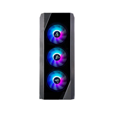 Компьютерный корпус, Zalman, N5 TF, Mid Tower, ATX/mATX/Mini-ITX, USB 3.0*1/2.0*2, HD Audio/Mic, Кулер 4*12см RGB LED, Высота процессорного куллера до 158 мм, Длина VGA до 365 мм, Количество отсеков 2*3.5"/4*2.5", 432*200*450 мм, Без Б/П, Чёрный