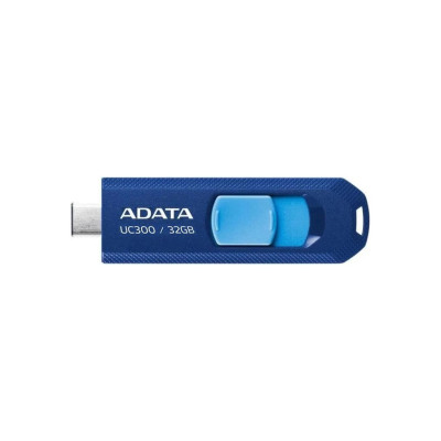USB-накопитель, ADATA, ACHO-UC300-32G-RNB/BU, 32GB, USB 3.2
