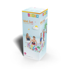 Детский бассейн с жёсткой стенкой Ocean Play 183 х 38 см, INTEX, 56452NP, Винил, 958 л., 3+, Бело/голубой, Цветная коробка