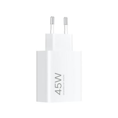 Адаптер питания, Xiaomi, BHR07SLEU/MDY-17-EF, 45W Turbo Charging Power Adapter (Type-A), 100-240В, 50/60Гц, 1.1A, Белый