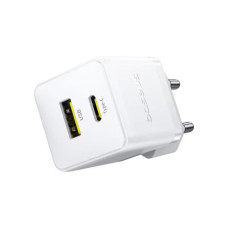 Адаптер питания, Baseus, Palm (P1011160A213-00), C+U, 30W, Белый Адаптер питания, Baseus, Palm (P1011160A213-00), C+U, 30W, Белый
