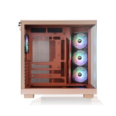 Компьютерный корпус, Thermaltake, View 380 XL TG ARGB Gravel Sand, CA-11E-00MGWN-00, E-ATX / ATX / Micro-ATX / Mini-ITX, 1*3.5"/3*2.5", Высота кулера до 160 мм, Длина VGA до 450 мм, 471 x 288 x 469 мм, Без Б/П, Бежевый Компьютерный корпус, Thermaltake, View 380 XL TG ARGB Gravel Sand, CA-11E-00MGWN-00, E-ATX / ATX / Micro-ATX / Mini-ITX, 1*3.5"/3*2.5", Высота кулера до 160 мм, Длина VGA до 450 мм, 471 x 288 x 469 мм, Без Б/П, Бежевый
