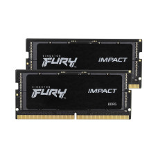 Комплект модулей памяти для ноутбука, Kingston, FURY Impact KF548S38IBK2-32 (Kit 2x16GB), DDR5, 32GB, SO-DIMM <PC5-38400/4800MHz>